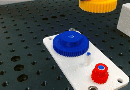 Agile-WAM tactile gear assembly demonstration